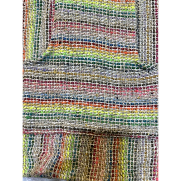 ARTESANIAS Acrylic BAJA SURF PONCHO HOODIE HOODED SWEATSHIRT JACKET Medium - Picture 3 of 16